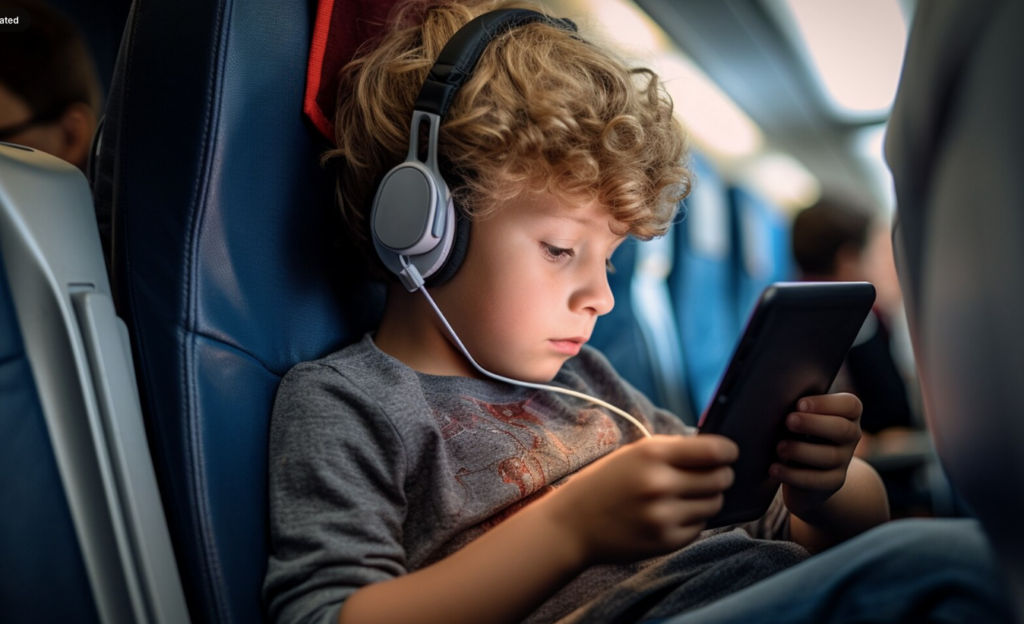 sfaturi pentru zbor cu copilul